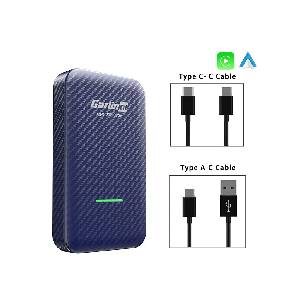 Carlinkit CarPlay ワイヤレスUSBポート CPC200-U2W Plus) Carlinkit 3.0/ 4.0 Draadloze Apple CarPlay